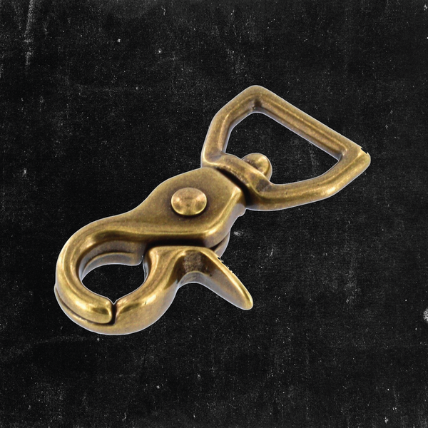 Trigger Snap Antique Brass 3/4"