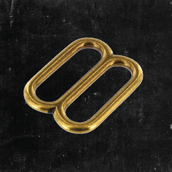 Double Loop Antique Brass 1 1/4"