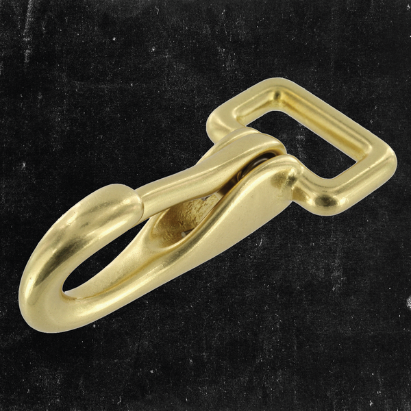 Halter Snap Solid Brass 3/4"