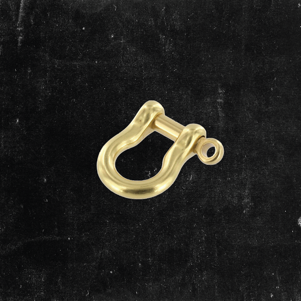 1/4" Shackle Solid Brass