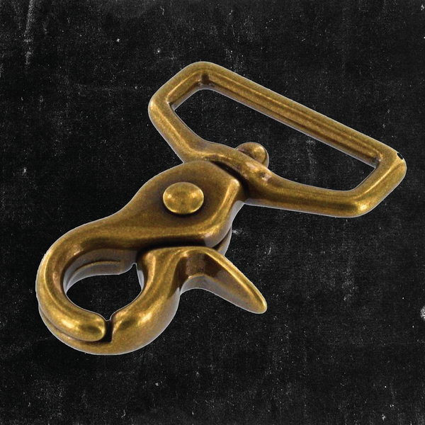 Trigger Snap Antique Brass 1 1/4"