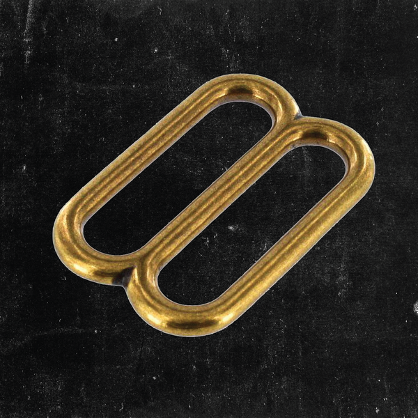 Double Loop Antique Brass 1 1/2"