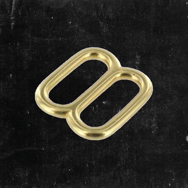 Double Loop Solid Brass 1"