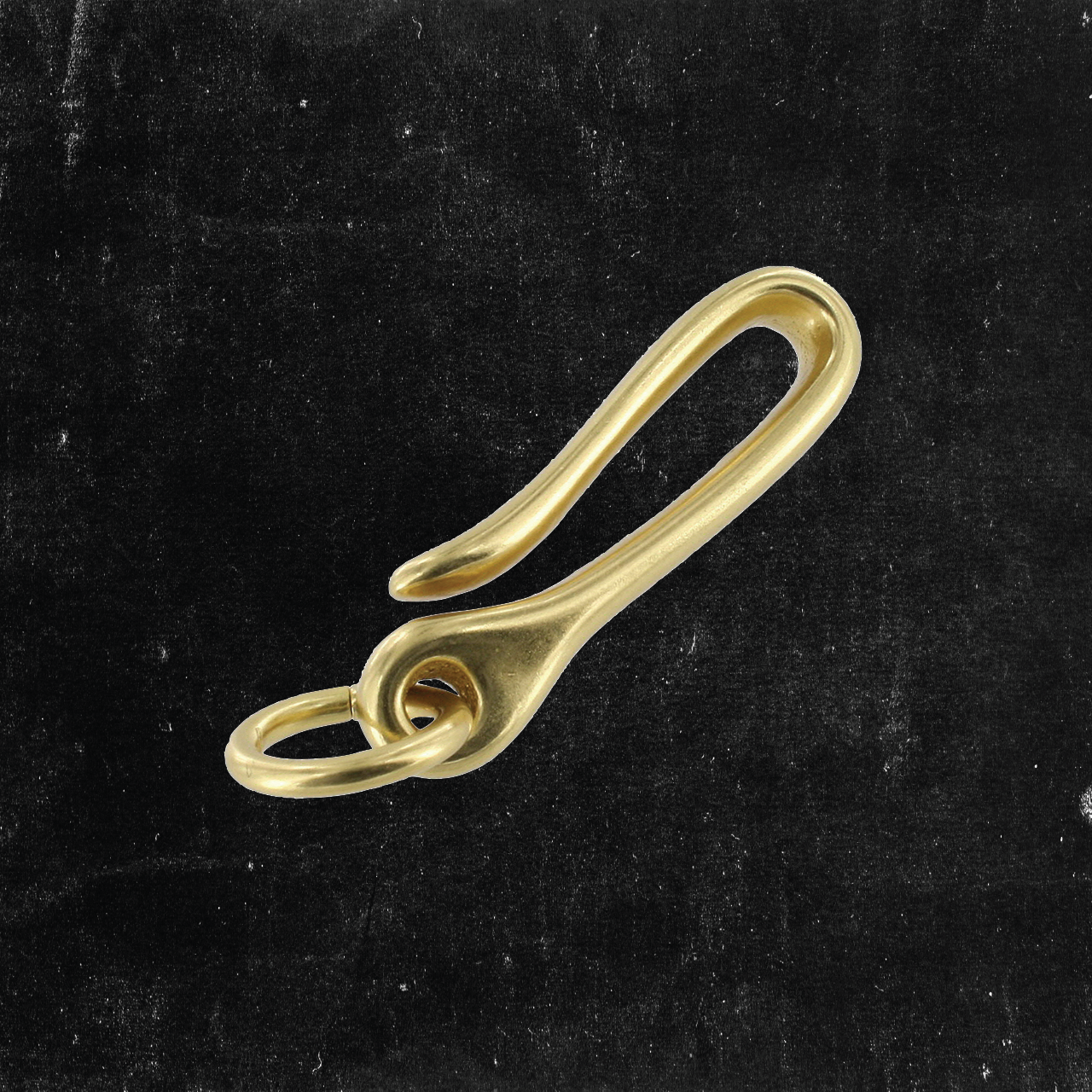 Small Belt Hook 2 w/Ring Solid Brass – OA Leather Supply