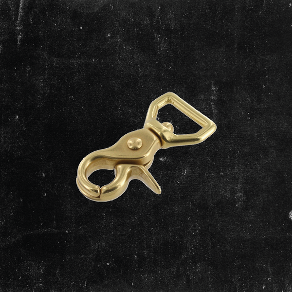 Mini Trigger Snap Solid Brass 1/2"