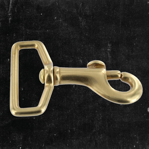 Swivel Bolt Snap Solid Brass 1 1/4"