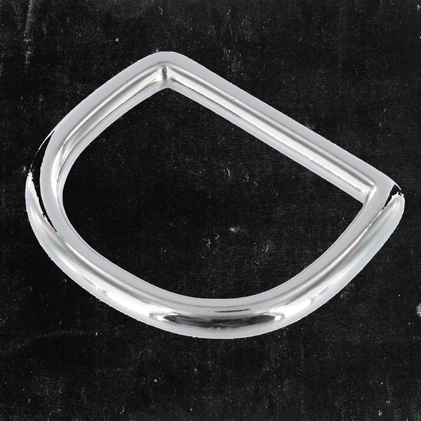 D-Ring Nickel Plated 1 1/4"