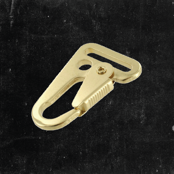 Sling Lever Snap Brass 1"