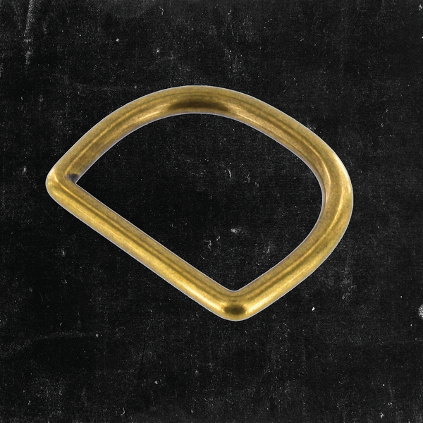 D-Ring Antique Brass 1 1/2"