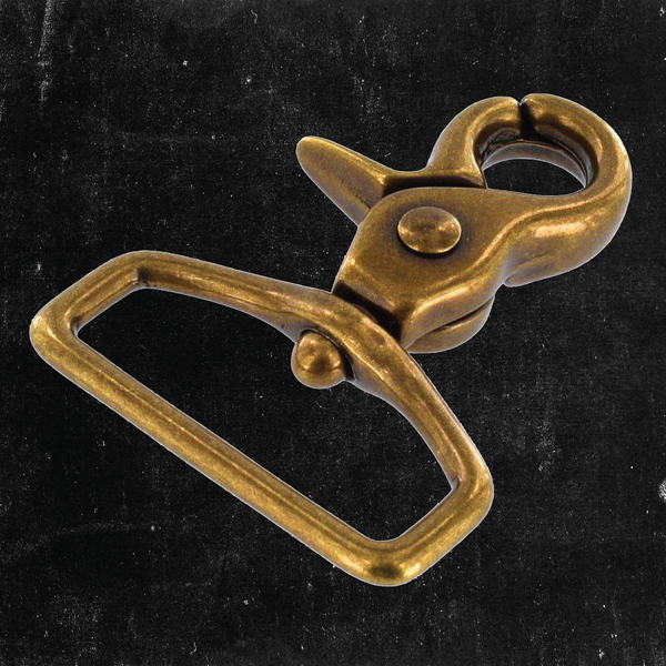 Trigger Snap Antique Brass 1 1/2"