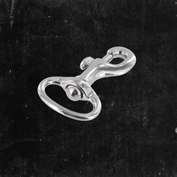 Mini Swivel Bolt Snap Nickel Plated 3/4"