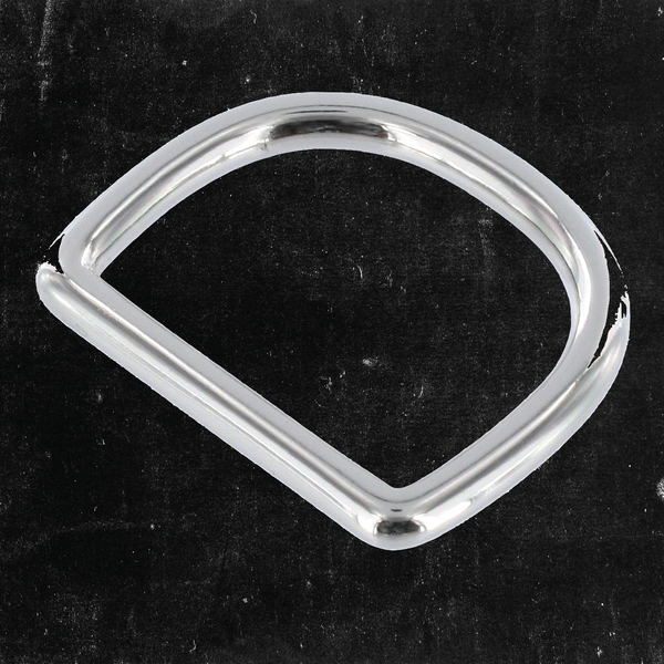 D-Ring Nickel Plated 1 1/4"