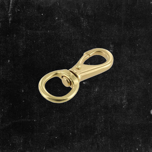 Swivel Lever Snap Solid Brass 1/2"