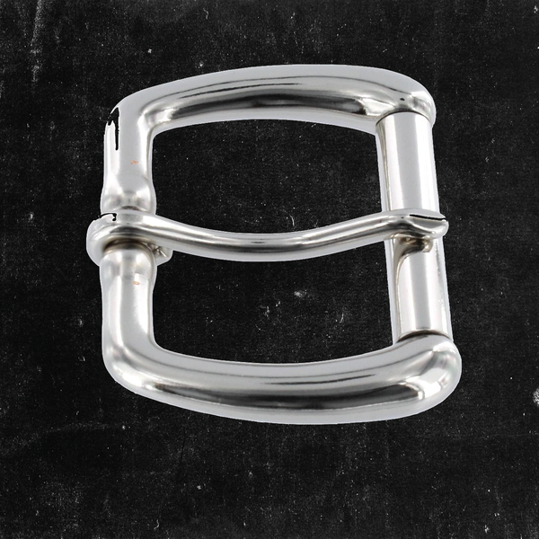 Roller/Heel Bar Buckle Nickel Plated 1 1/2"