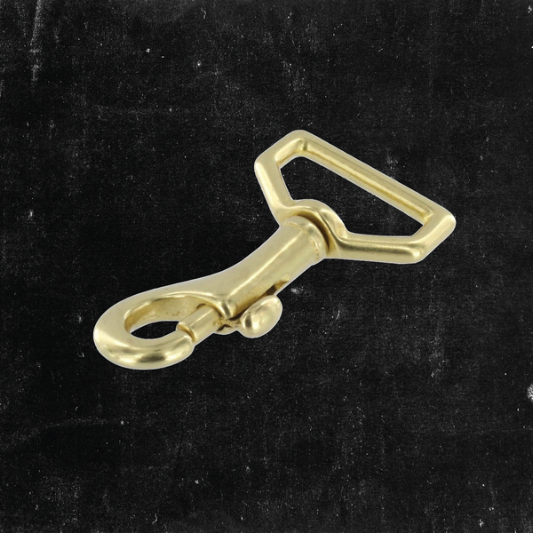 Swivel Bolt Snap Solid Brass 1"