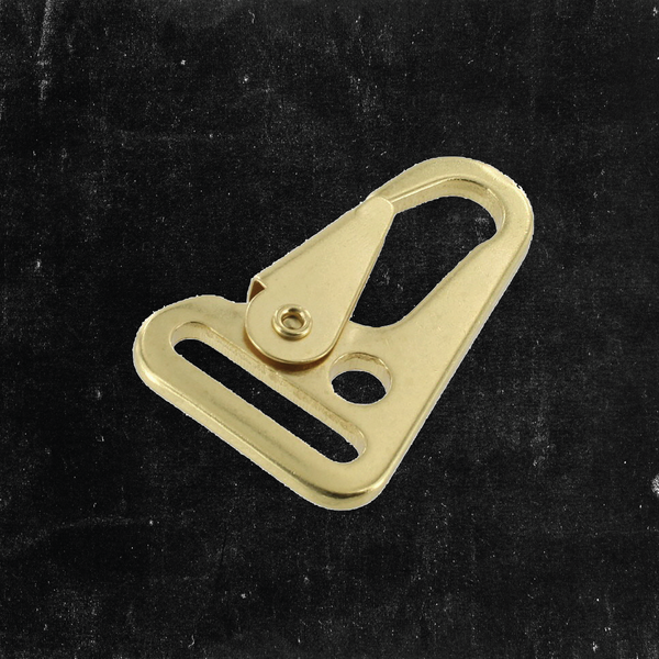 Sling Lever Snap Brass 1"