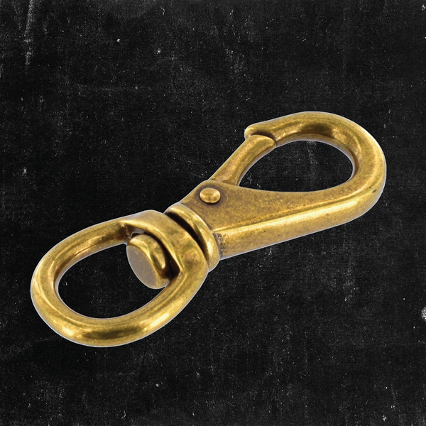 Swivel Snap Antique Brass 5/8"