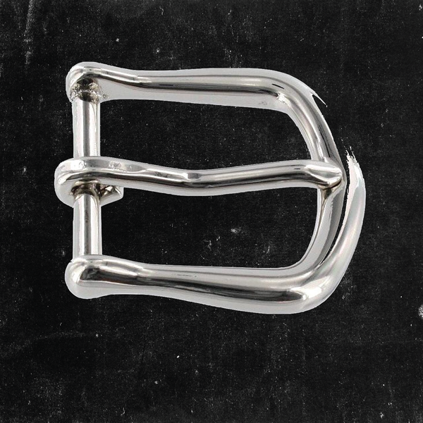 Heel Bar Buckle Nickel Plated 1 1/4"