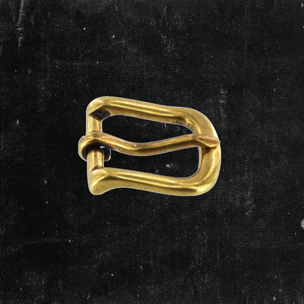 Heel Bar Buckle Antique Brass 3/4"