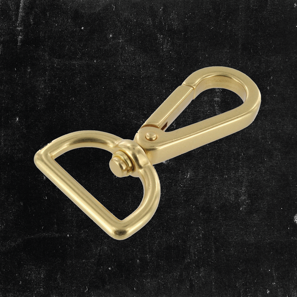 Swivel Lever Snap Solid Brass 1"