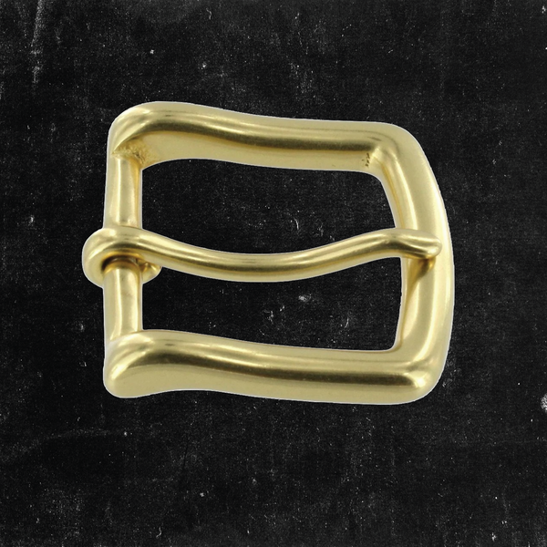 Heel Bar Buckle Solid Brass 1 1/4"