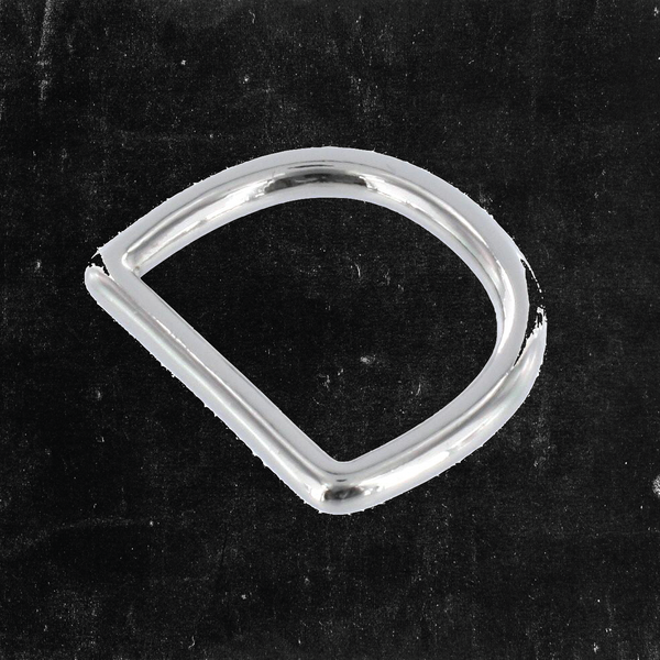 D-Ring Nickel Plated 1"
