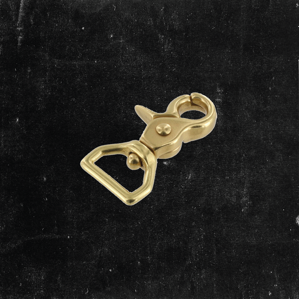 Mini Trigger Snap Solid Brass 1/2"