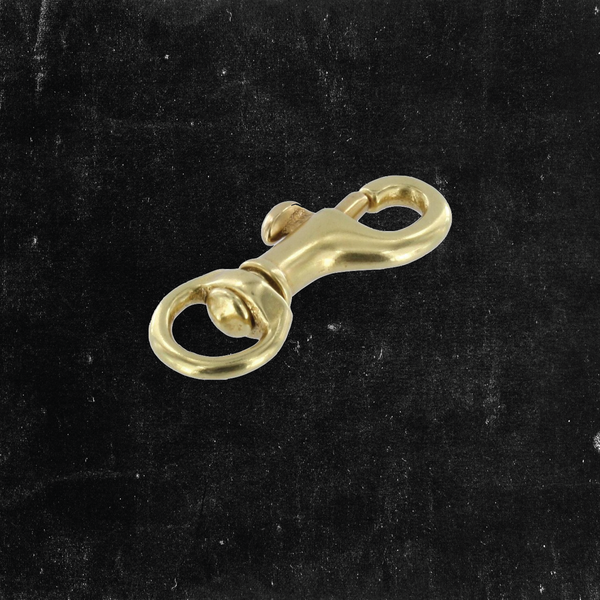 Swivel Bolt Snap Solid Brass 3/8"