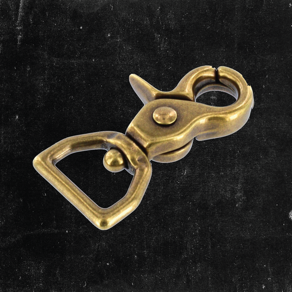 Trigger Snap Antique Brass 3/4"