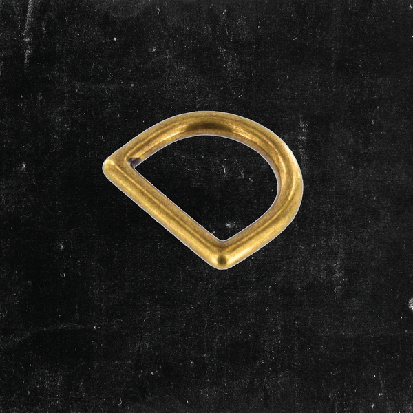 D-Ring Antique Brass 3/4"