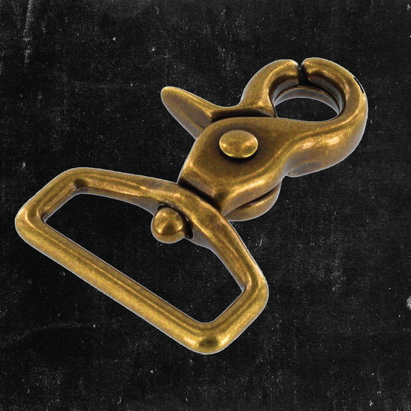 Trigger Snap Antique Brass 1 1/4"