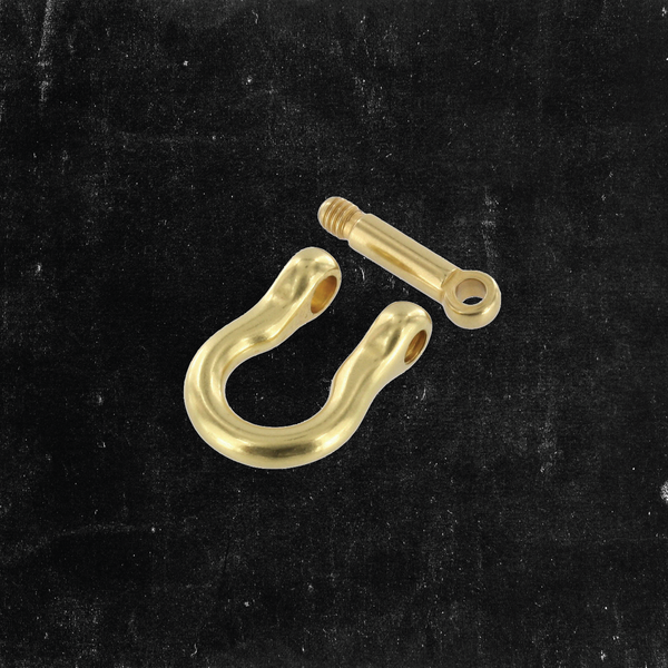 1/4" Shackle Solid Brass