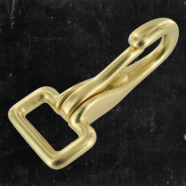 Halter Snap Solid Brass 3/4"