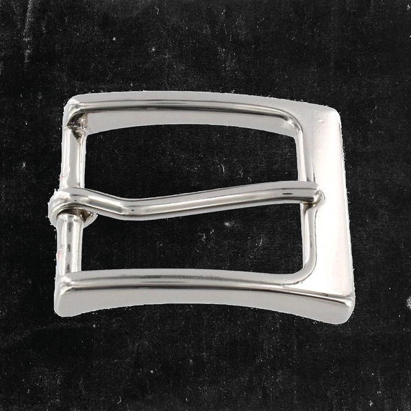 Heel Bar Buckle Nickel Plated 1 1/4"