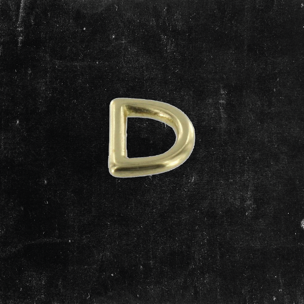 D-Ring Solid Brass 3/8"