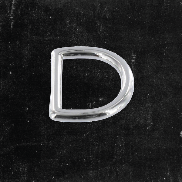 D-Ring Nickel Plated 3/4"