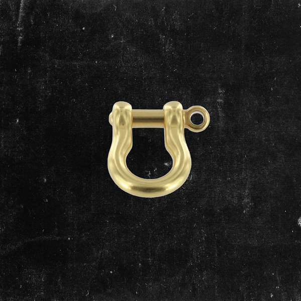1/4" Shackle Solid Brass