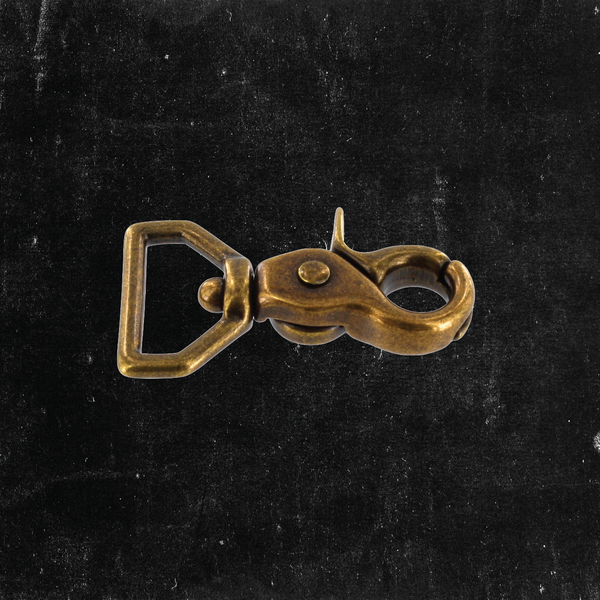 Mini Trigger Snap Antique Brass 3/4"