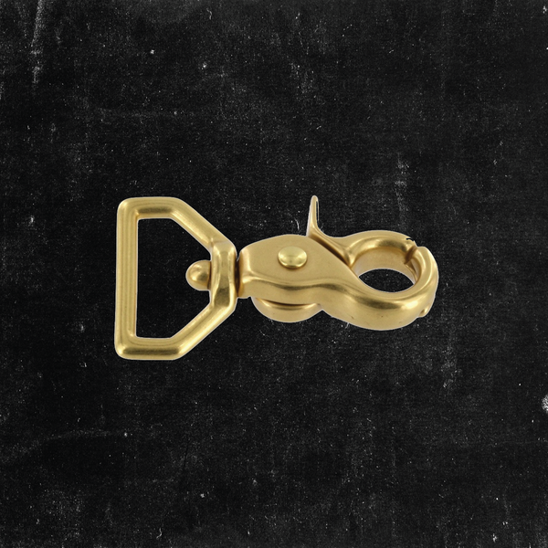 Mini Trigger Snap Solid Brass 3/4"