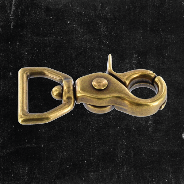 Trigger Snap Antique Brass 3/4"