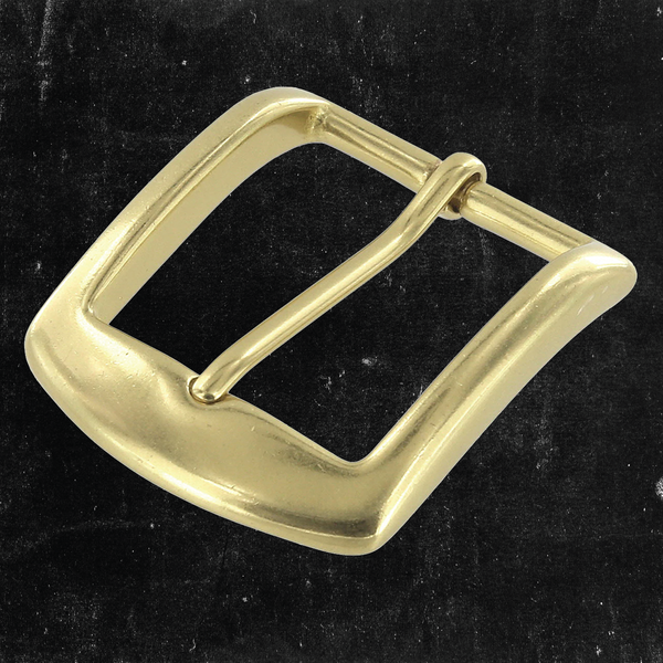 Heel Bar Buckle Solid Brass 1 1/2"