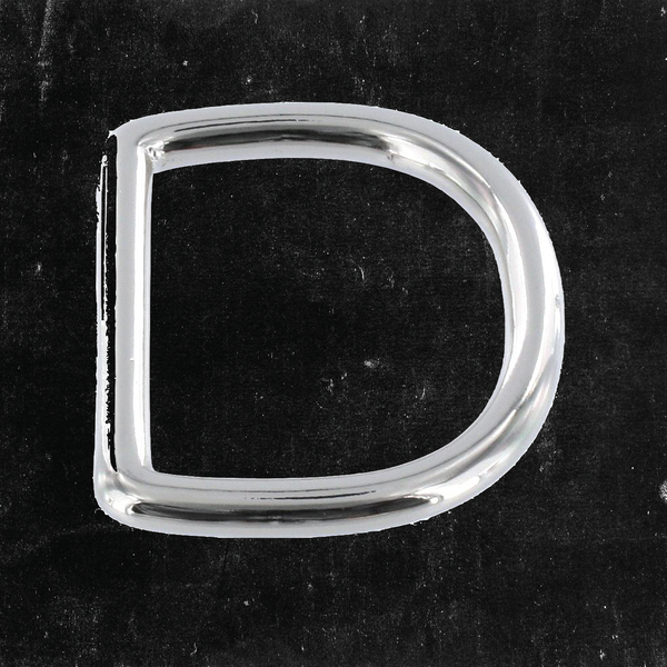 D-Ring Nickel Plated 1 1/4"