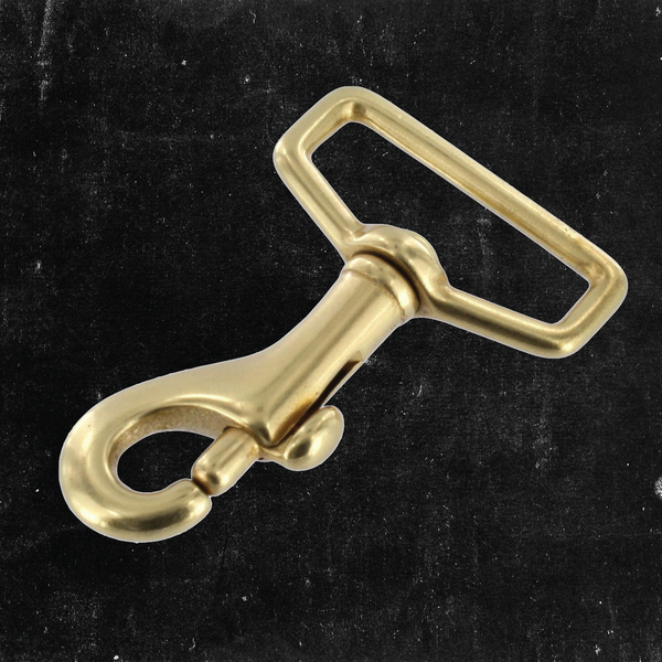 Swivel Bolt Snap Solid Brass 1 1/4"