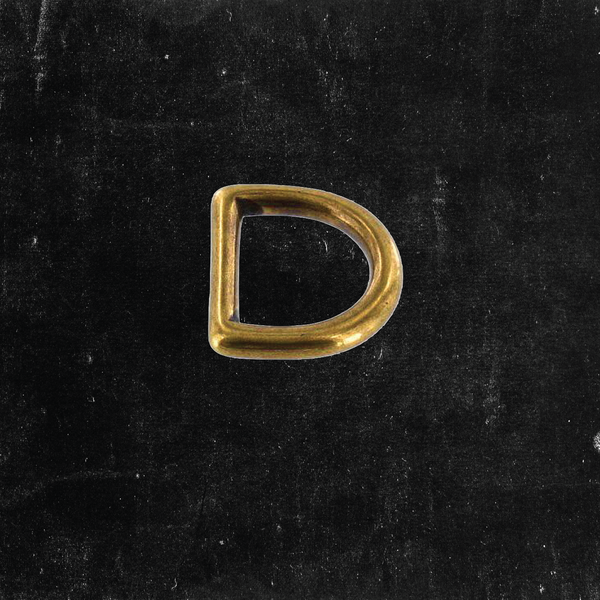 D-Ring Antique Brass 5/8"
