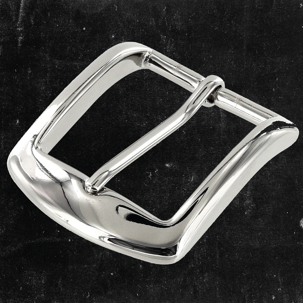 Heel Bar Buckle Nickel Plated 1 1/2"