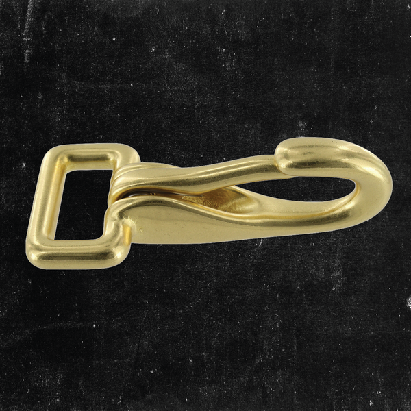 Halter Snap Solid Brass 3/4"