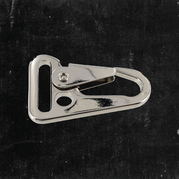 Sling Lever Snap Nickel Plated 1"