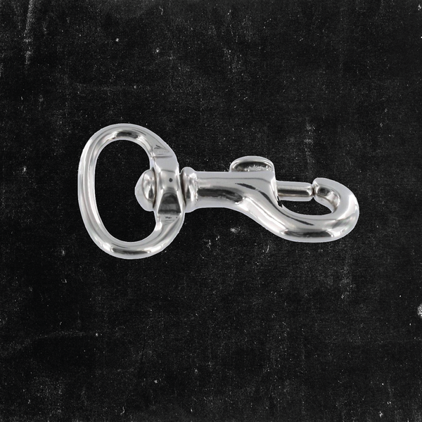 Mini Swivel Bolt Snap Nickel Plated 3/4"