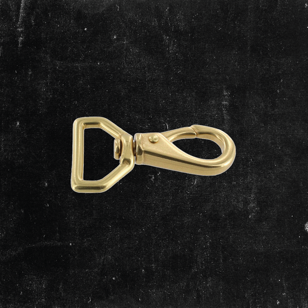 Swivel Lever Snap Solid Brass 3/4"