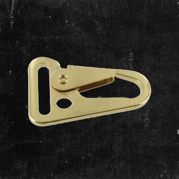Sling Lever Snap Brass 1"